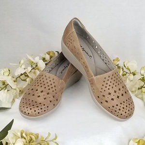 New!! Easy Spirt  Leather Slip-ons